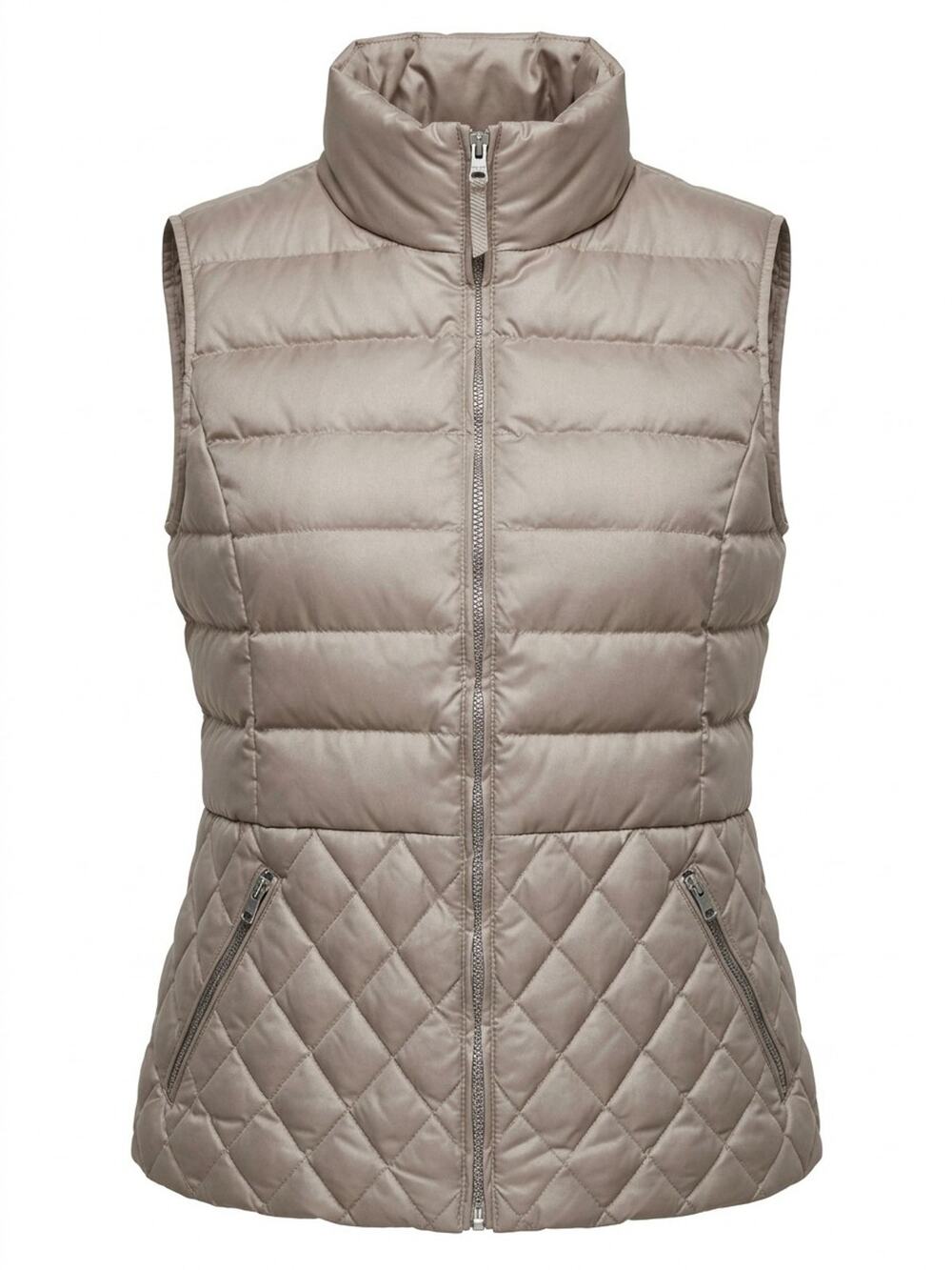 Champagne Talbott Quilted Vest Jacket Size M Lightweight, Stylish, Outdoor Wear